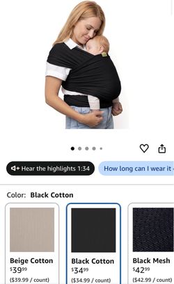 Boba baby wrap