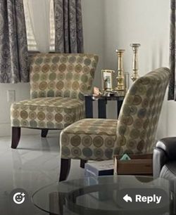 2 Comfy Large Chairs