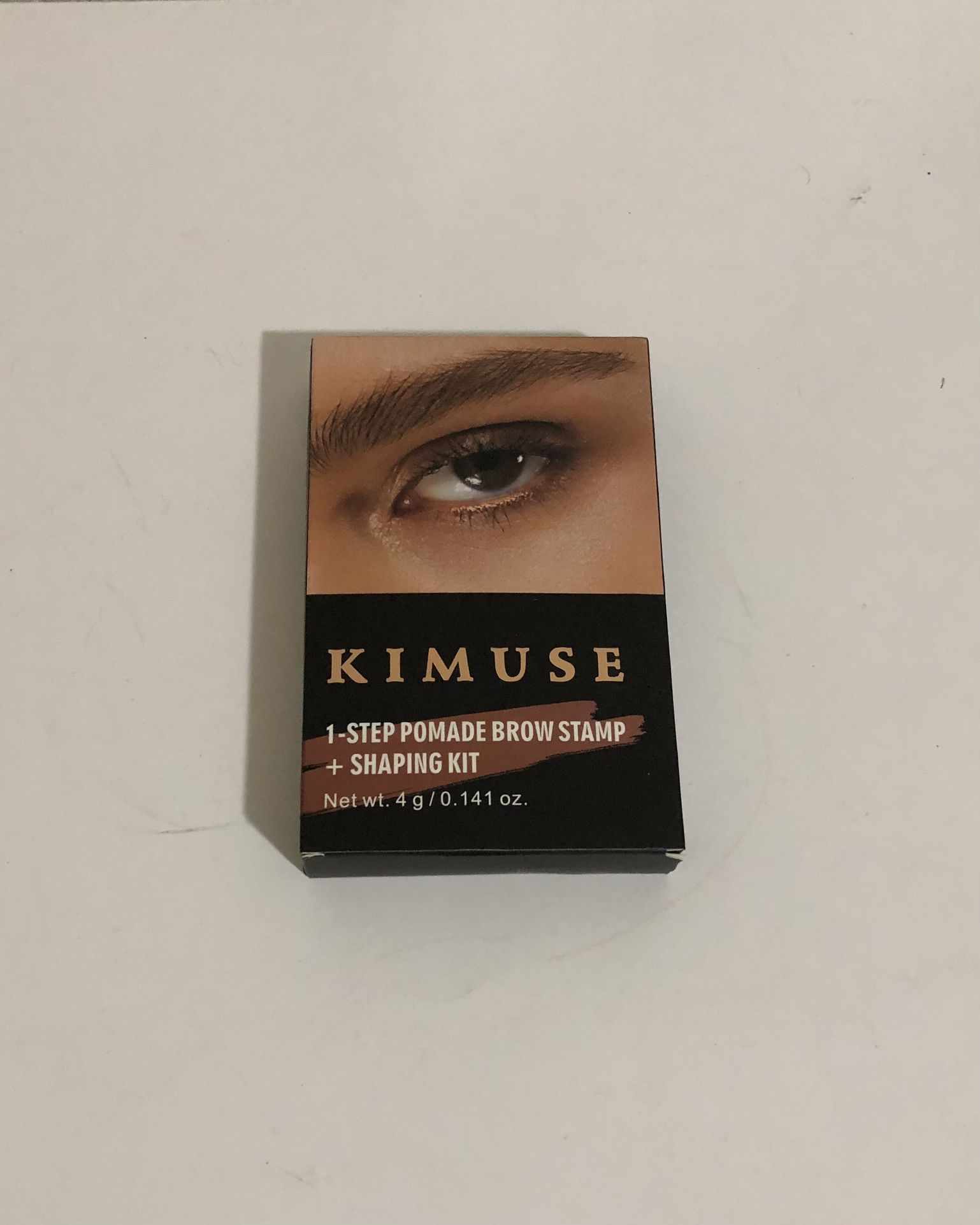 KIMUSE Eyebrow Stamp Stencil Kit- Darkbrown -1, Meadium Brown -1