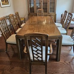 Dining Room Table & Chairs and China Cabinet