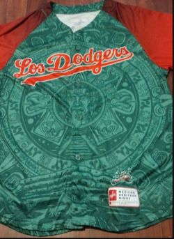 Mexico 🇲🇽 Los Angeles Dodgers  Jersey Size M adults