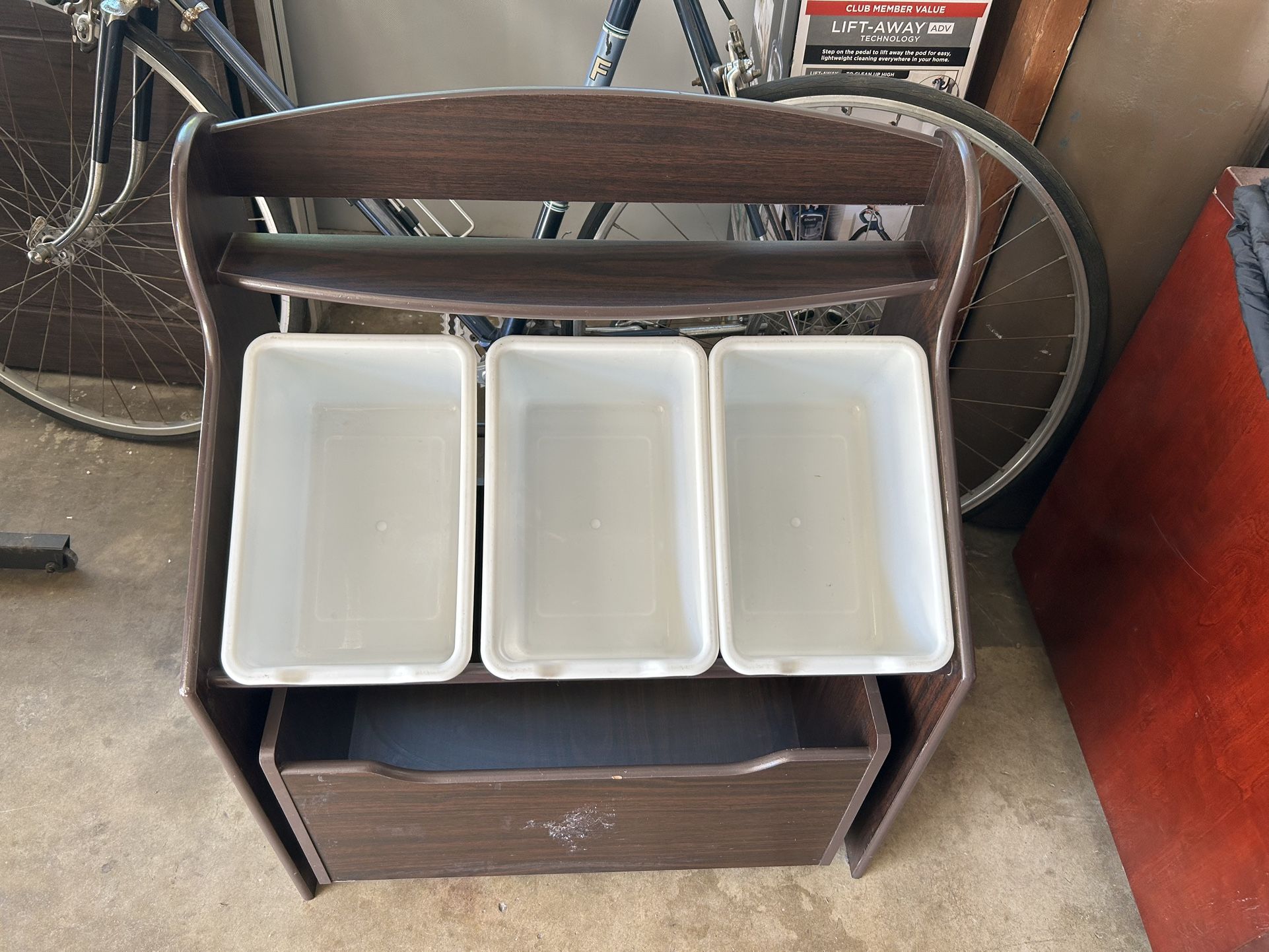 Toy Storage With Rolling Toy Box $40 Firm On Price