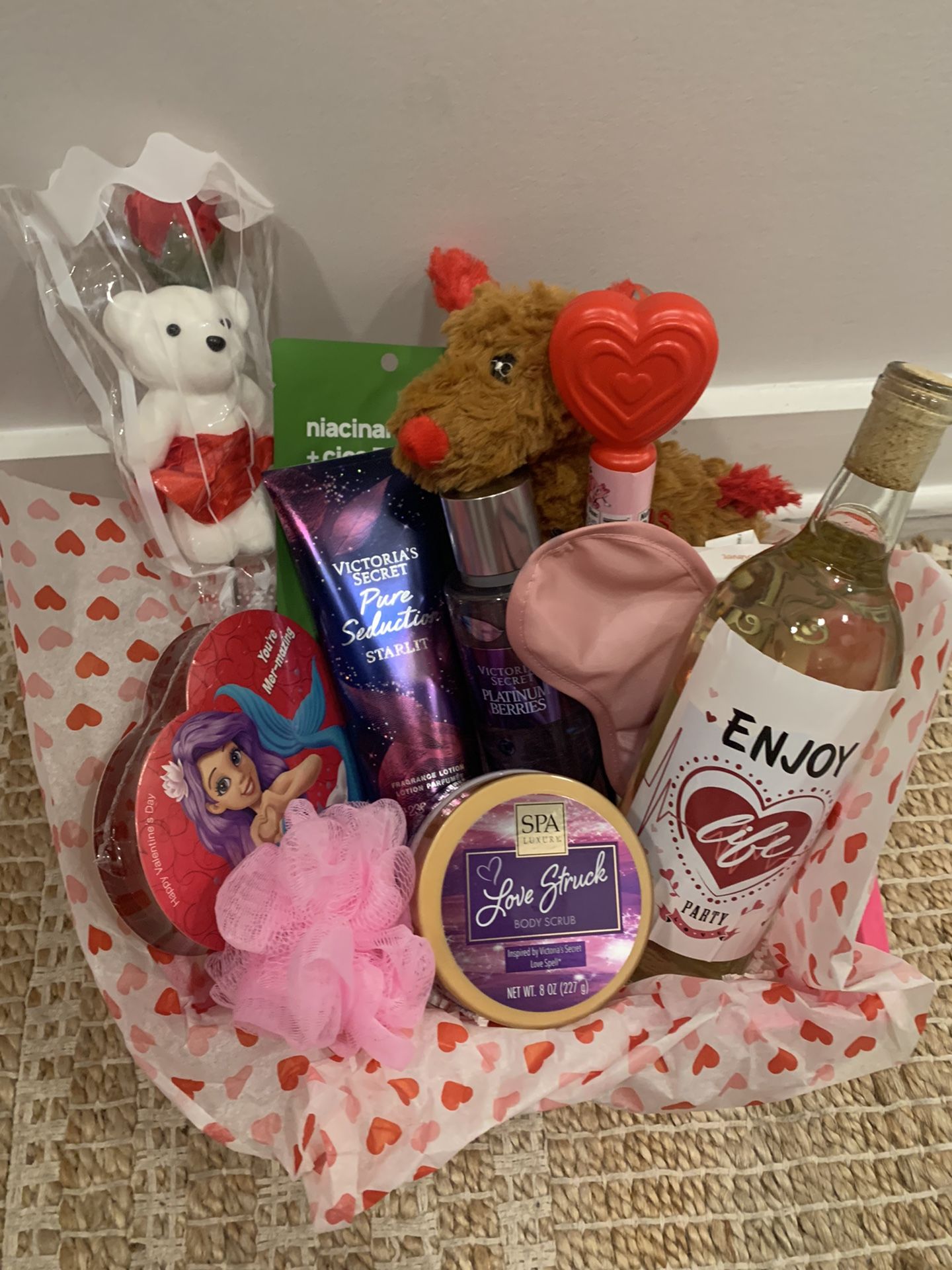 Spa Valentine’s Day Baskets $30-$50