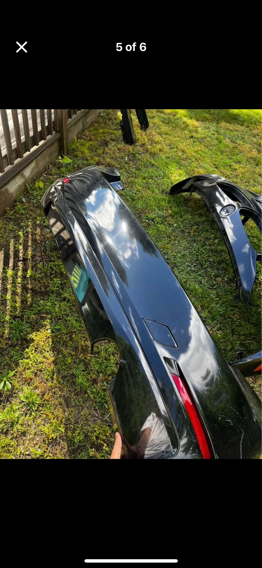 2013 BMW 335i Rear Bumper And Side Skirts