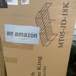 King Bed Frame – Heavy Duty 18” High Platform