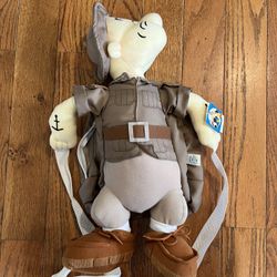 Popeye Sailor Man Backpack Bag Purse Small Plush Vintage Y2K 2002 Tags