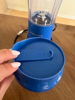 Hamilton Beach Personal Blender Blue with Travel Cup