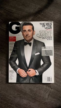 GQ Magazine December 2014 Steve Carell Cover