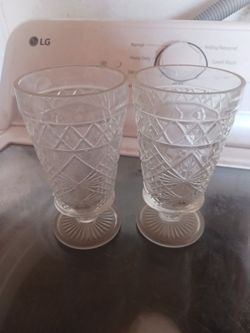 Crystal glasses