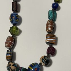 Beaded Strung Necklace