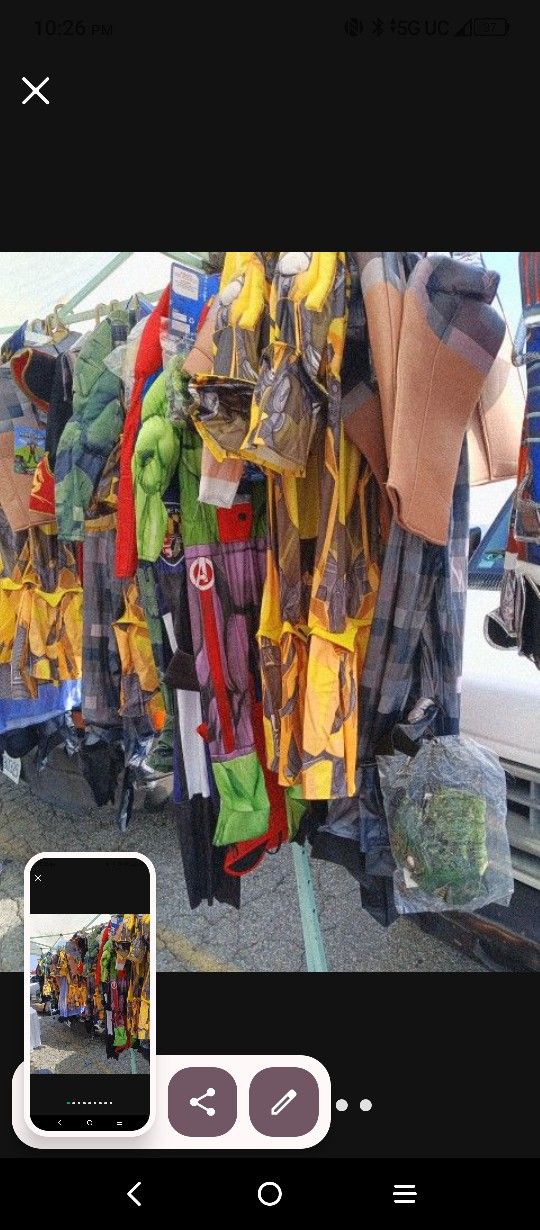 Halloween Costumes 1 Dollar Each By Piece 