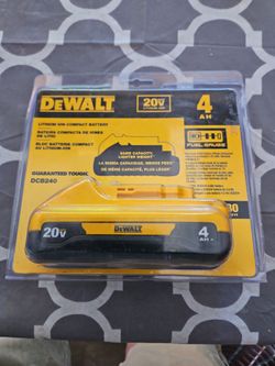 Dewault 4ah battery