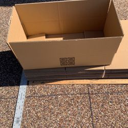 10 Pack Of  24  X 12 X 6 Corrugated Boxes New Heavy Duty Box 