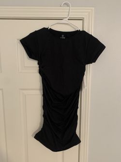 Black Maternity Dress
