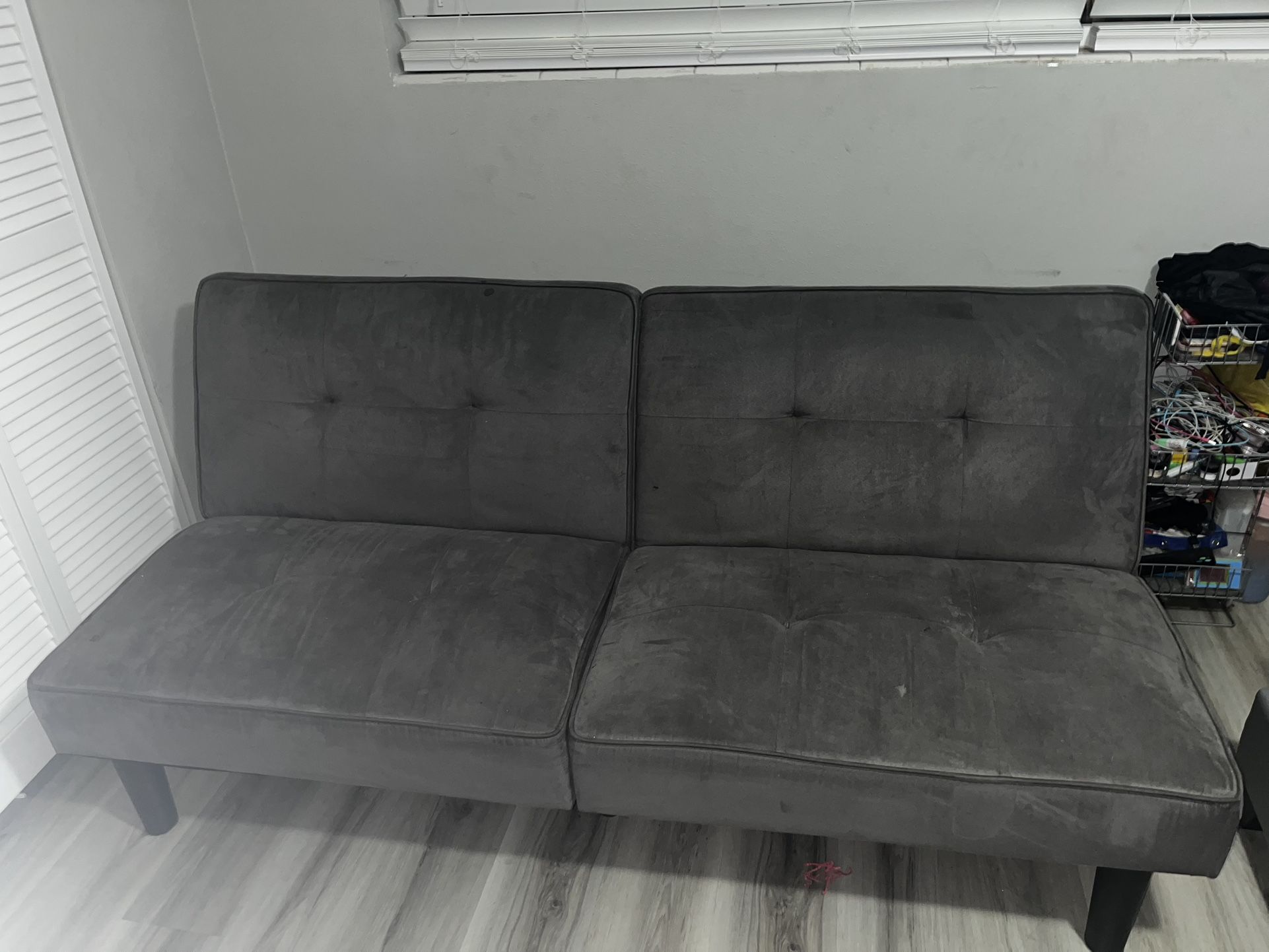 Gray Futon