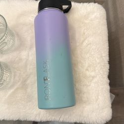 Cotton Candy Color Iron Flask Water bottle 