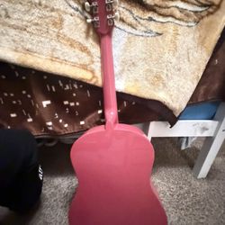 De Rosa 38” Acoustic Guitar (Sunburst/Natural) – Like New Condition