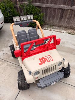 Jeep wrangler power wheel kids electric car