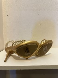 Gold Fashion Heels NEW