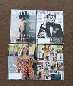 4 Brand new 2026 fashion & beauty magazines