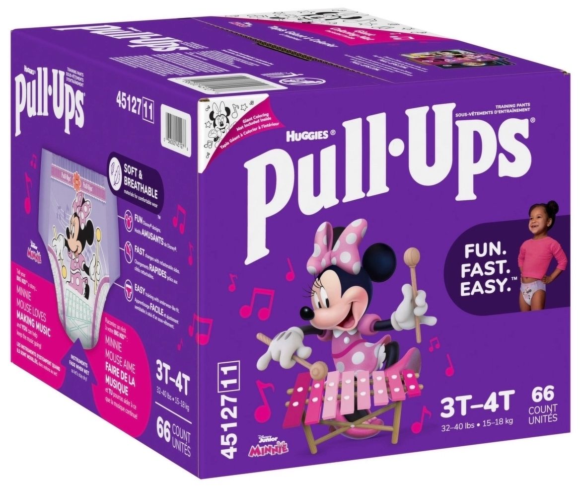 HUGGIES Pull-Ups 3T-4T 66 Ct.