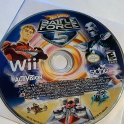 Battle Force Five Nintendo Wii disc