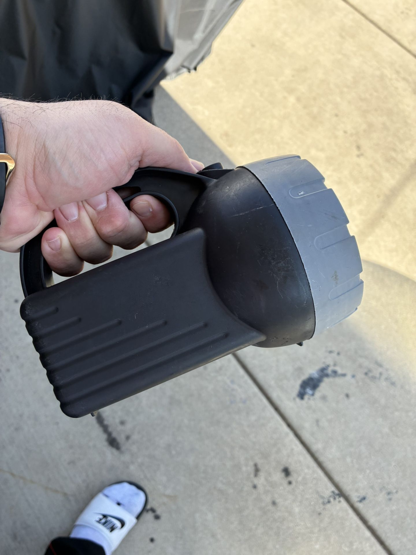 Vintage Rayovac Spotlight Flashlight 