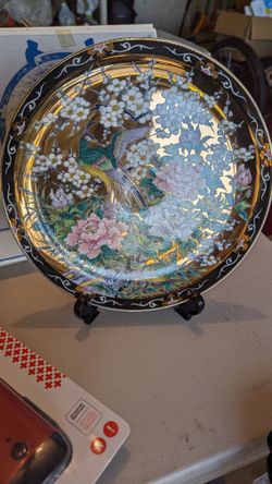 Chinese Decorating Plate New Be in The Box