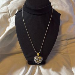 925 Necklace With Charm 