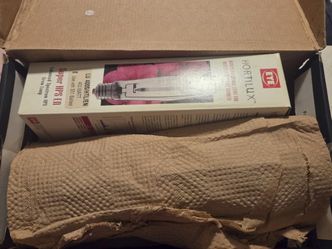 Hydrofarm 400W Grow Light Kit Radiant + Hortilux Super HPS Unused