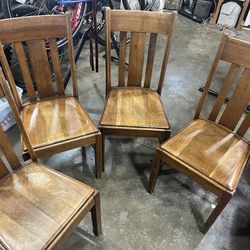  Oak Chairs