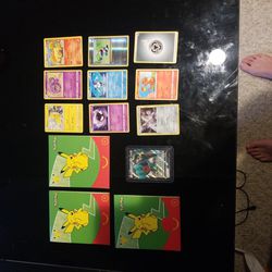 Pokemon Cards Plus McDonalds Pokemon Cards