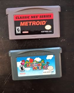 Nintendo Gameboy advance game bundle