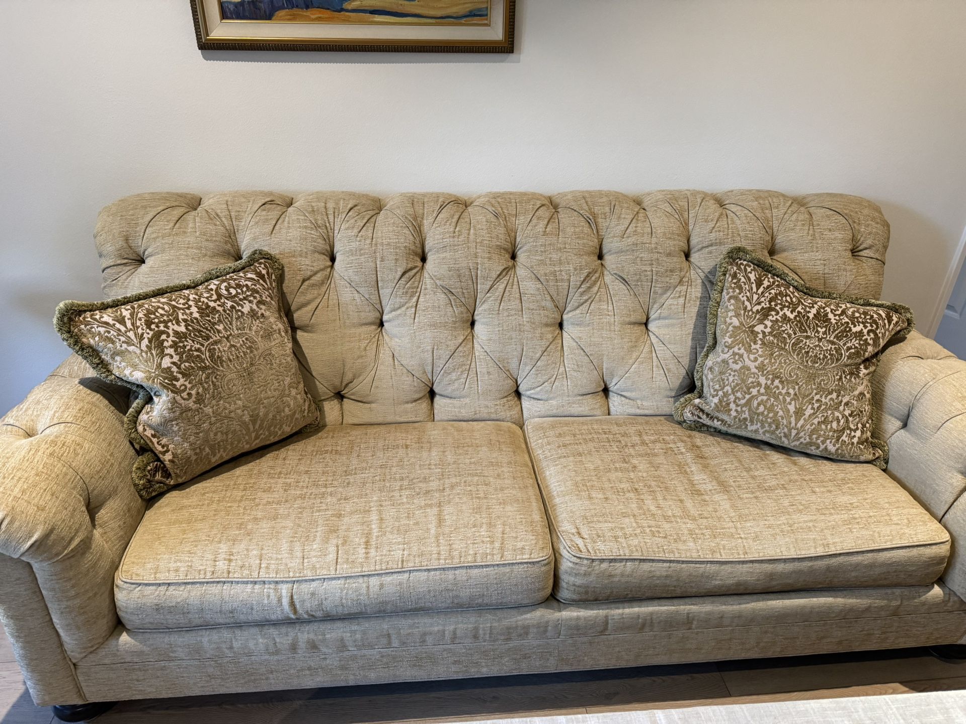 Ethan Allen Couch and Armchair