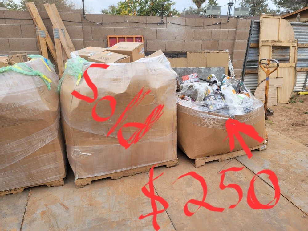 Home Depot liquidation Pallets for Sale in Mesa, AZ OfferUp