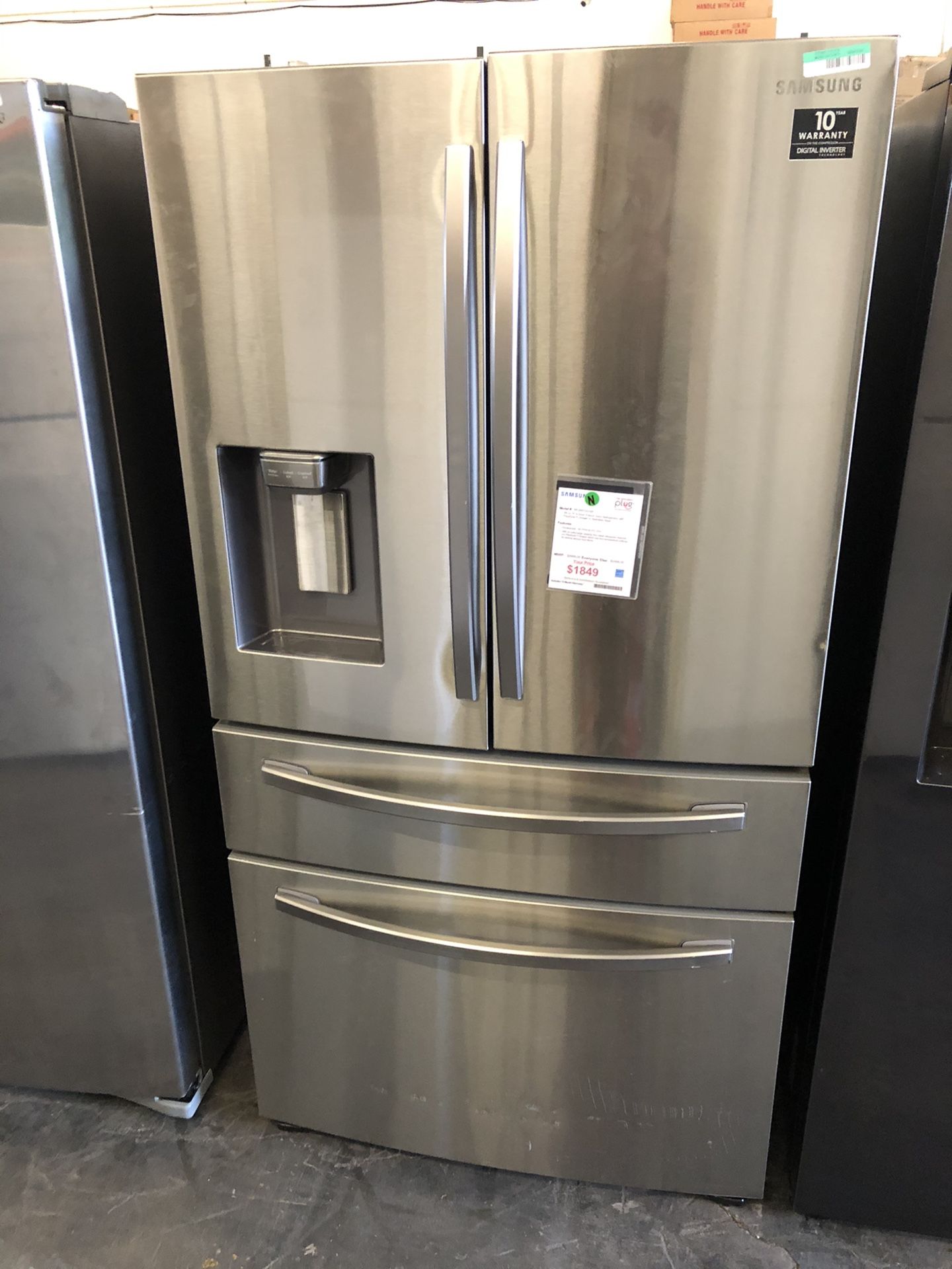 Samsung Stainless Steel 28 Cu. Ft. 4Door French Door Refrigerator with