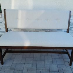 New 50" Bench With Back