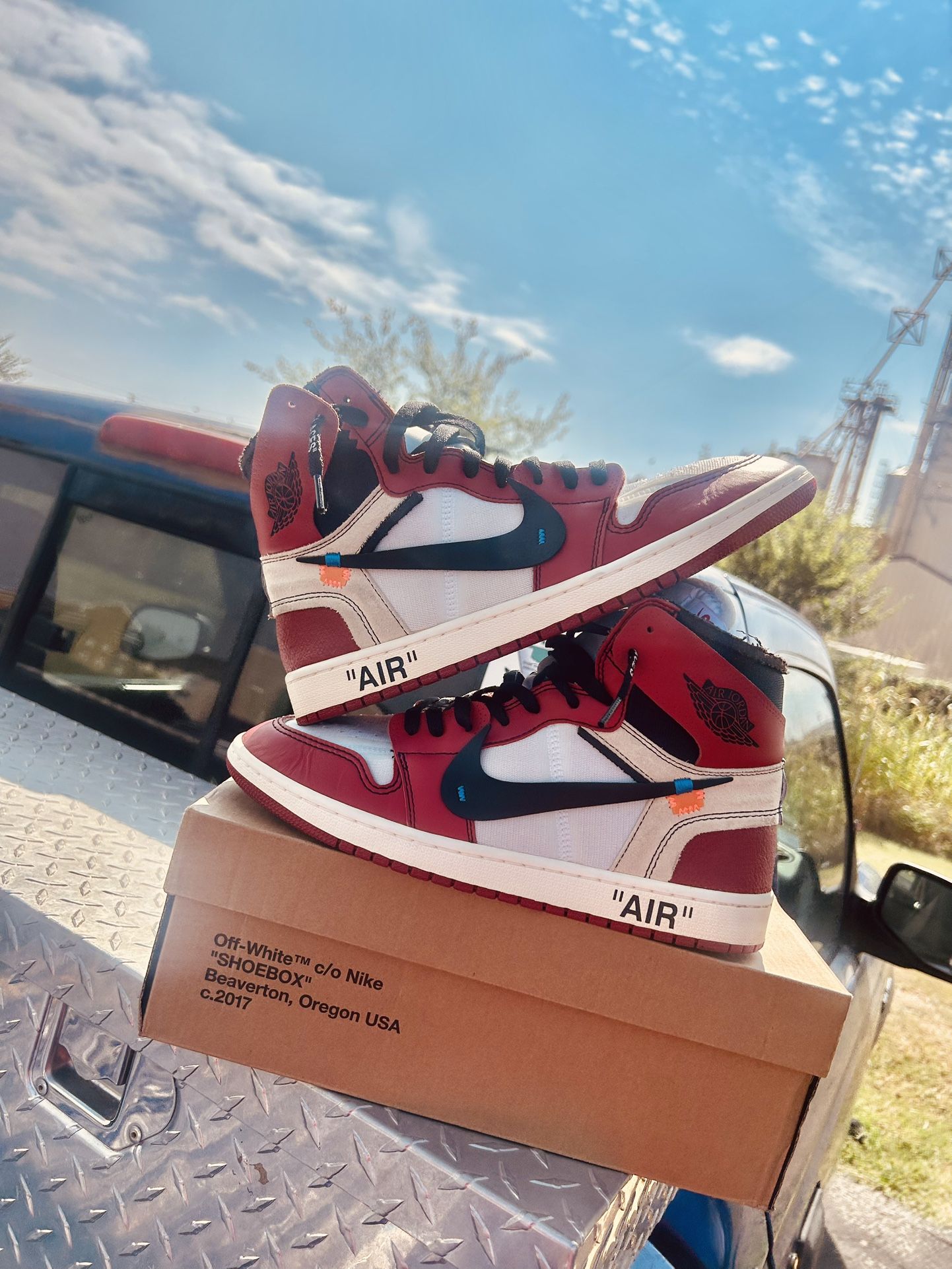 Off White Jordan 1s