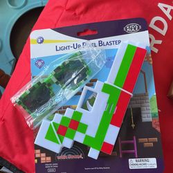 Light Up Pixel Blaster And Matching Sun Glasses 