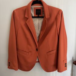 The Limited orange Blazer 