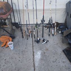 Fishing Poles All Shapes All Sizes