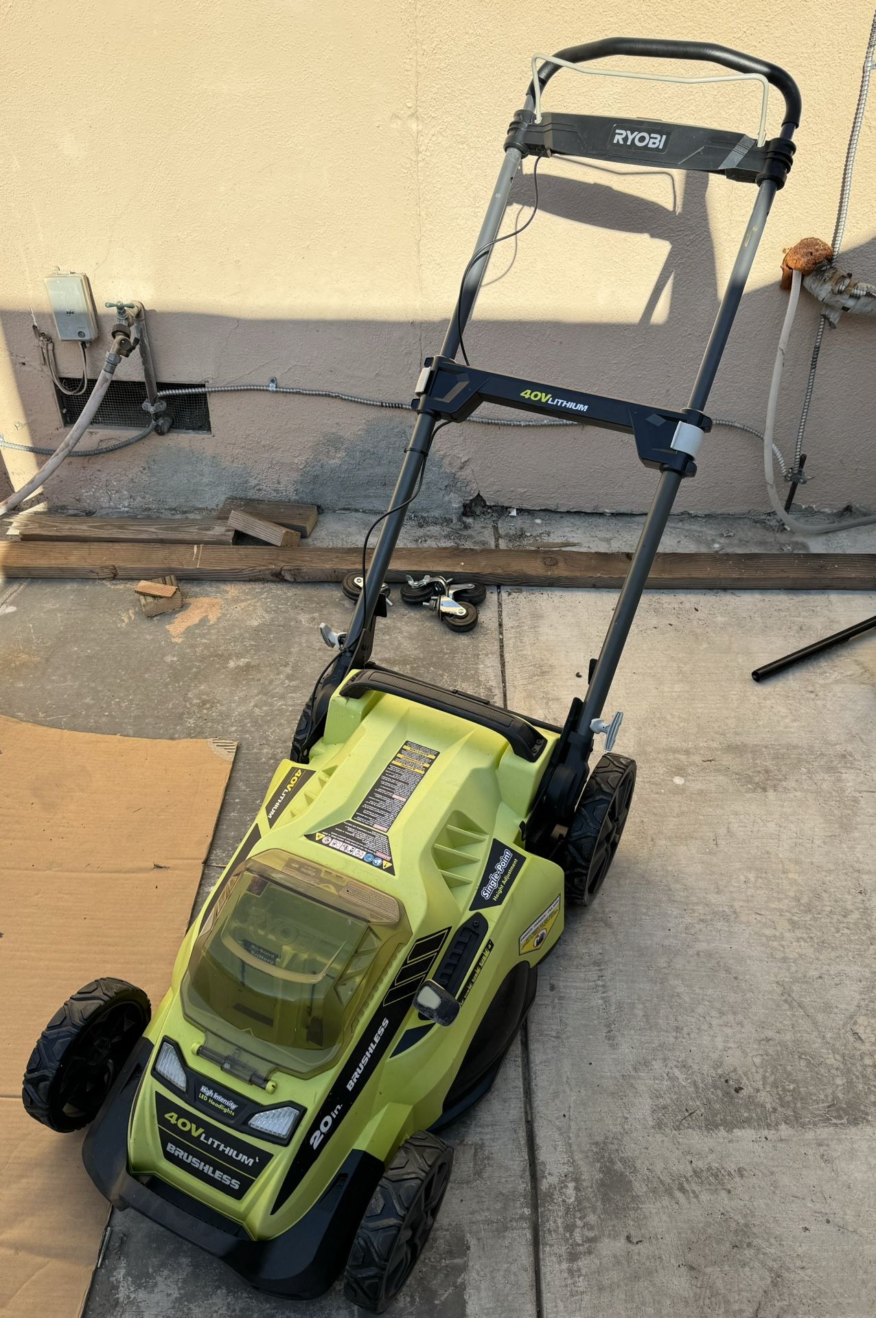 RYOBI RY40108 40V HP Brushless 20 Cordless Electric Battery