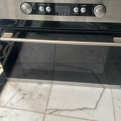 Pizza And Microwave Oven