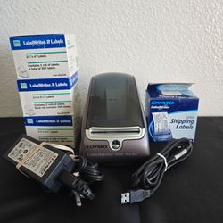New Dymo LabelWriter 400 Turbo Label Printer Bundle + 4 Boxes of Labels