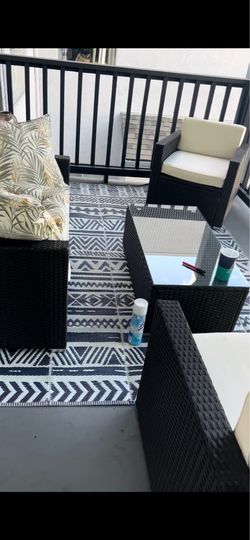 Balcony/patio set