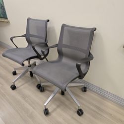 Herman Miller Setu Comfortable Mesh Seat And Back