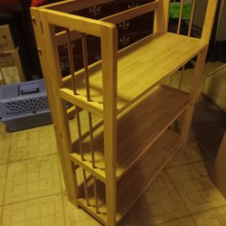 Wood Bookshelf 