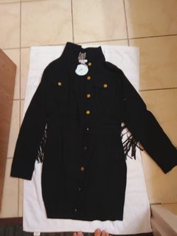 Cloud Ten Brand:  Music City Fringe Button Up Dress