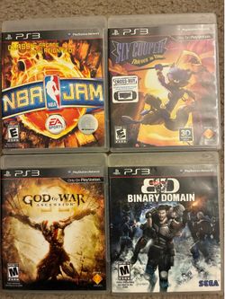 Sony PlayStation 3 Video Games $25 each