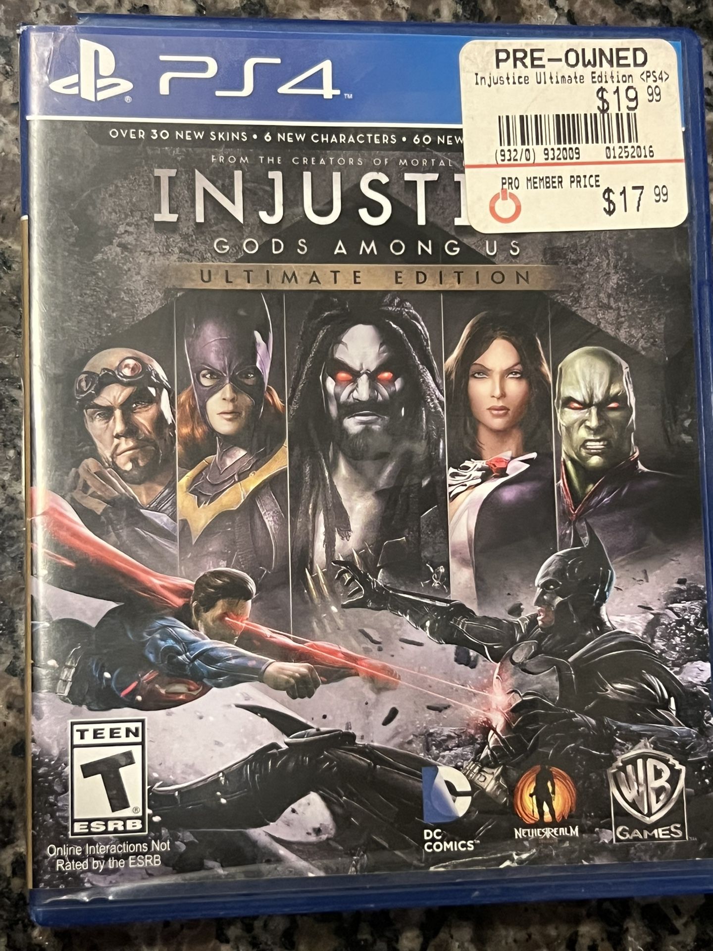 PS4 - Injustice, Ultimate Edition